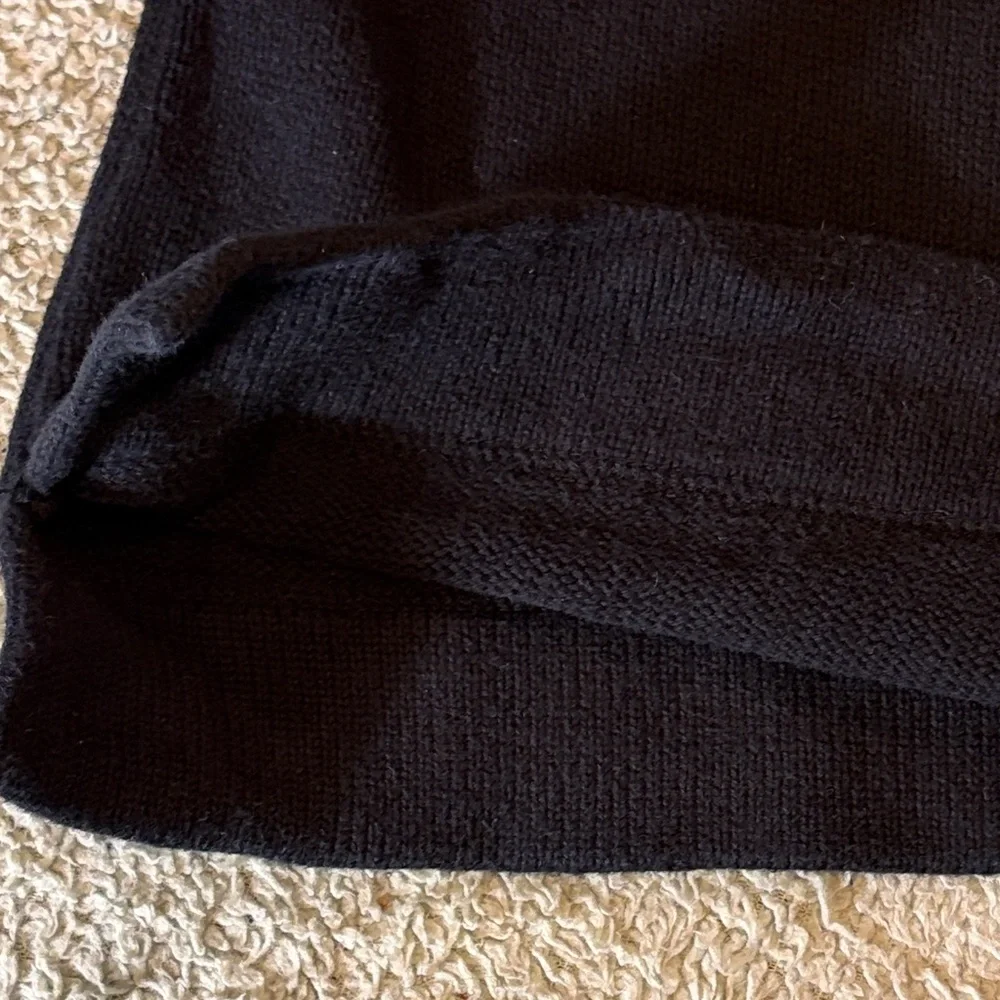 Eddie Bauer Womens Black Crewneck Sweater size 2X - Picture 4 of 7